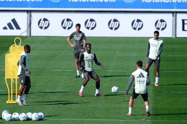Football, Spain, Real Madrid, Training