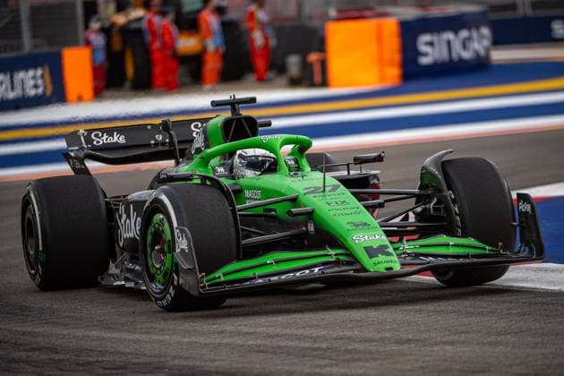 Formula 1 GP Singapore Friday, 03 10 2025 Nico Hülkenberg 27, Stake F1 Team Kick Sauber Formula 1 GP Singapore Friday, 03 10 2025 Copyright: xBEAUTIFULxSPORTS Erlhofx