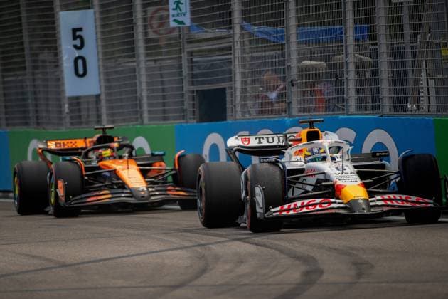 Formula 1 GP Singapore Friday, 03 10 2025 Isack Hadjar, 6, Visa Cash App RB Formula One Team Formula 1 GP Singapore Friday, 03 10 2025 Copyright: xBEAUTIFULxSPORTS Erlhofx