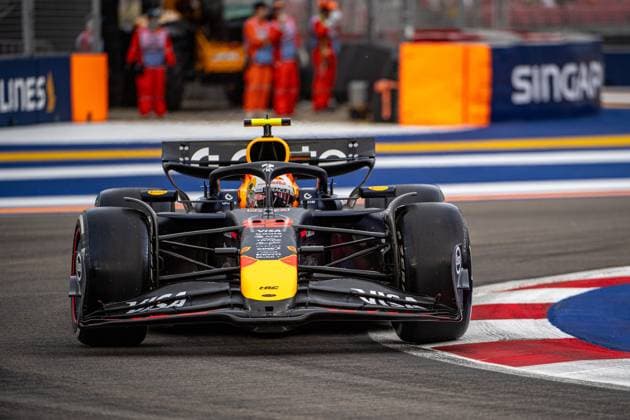 Formula 1 GP Singapore Friday, 03 10 2025 Yuki Tsunoda 22, Oracle Red Bull Racing Formula 1 GP Singapore Friday, 03 10 2025 Copyright: xBEAUTIFULxSPORTS Erlhofx