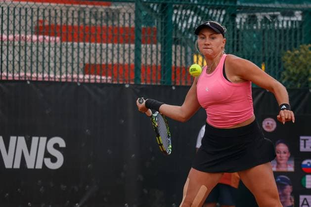Anastasia Abbagnato during the Internazionali di Calabria 2025 WTA, Tennis Damen 125 tennis match at Chiappetta Village, Rende (Cosenza), Italy.  Copyright: xFrancescoxFarina IPAxSportx xipa-agency.netx xx IPA_66085953 IPA_Agency_IPA66085953