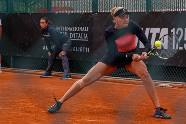 Anastasia Abbagnato during the Internazionali di Calabria 2025 WTA, Tennis Damen 125 tennis match at Chiappetta Village, Rende (Cosenza), Italy.  Copyright: xFrancescoxFarina IPAxSportx xipa-agency.netx xx IPA_66085820 IPA_Agency_IPA66085820