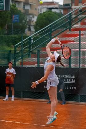 Tamara Zidansek during the Internazionali di Calabria 2025 WTA, Tennis Damen 125 tennis match at Chiappetta Village, Rende (Cosenza), Italy.  Copyright: xFrancescoxFarina IPAxSportx xipa-agency.netx xx IPA_66085862 IPA_Agency_IPA66085862