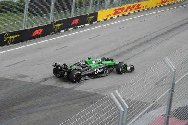 FORMULA 1 SINGAPORE AIRLINES SINGAPORE GRAND PRIX 2025 03 10 2025, Marina Bay Street Circuit, Singapore, FORMULA 1 SINGAPORE AIRLINES SINGAPORE GRAND PRIX 2025 , pictured Nico Hülkenberg DEU , Stake F1 Team Kick Sauber nordphotoxGmbHx xBratic nph00250