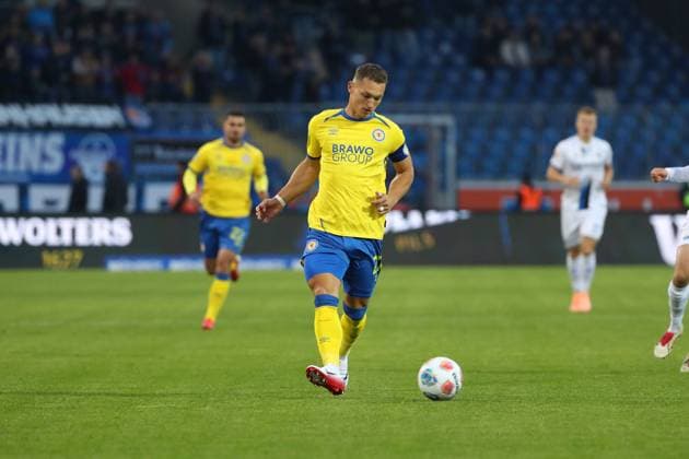 Braunschweig vs Paderborn, 2 BL Braunschweig, 03 10 2025, FOOTBALL Eintracht Braunschweig vs SC Paderborn, 2 BL, Season 2025 26 Sven Köhler Eintracht Braunschweig Braunschweig