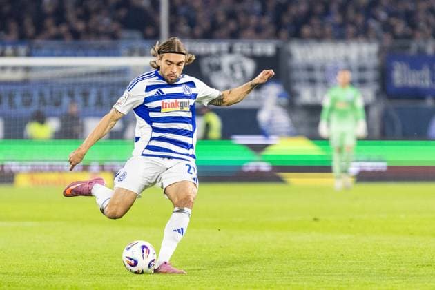 3 Liga 10 Matchday MSV Duisburg FC Hansa Rostock 03 10 2025 Joshua Bitter MSV Duisburg, 29 3 Liga 10 Matchday MSV Duisburg FC Hansa Rostock Schauinsland Reisen Arena, Duisburg 03 10 2025 DFB regulations prohibit any use of photographs as image sequences and or quasi video Copyright: xBEAUTIFULxSPORTS Buriakovx