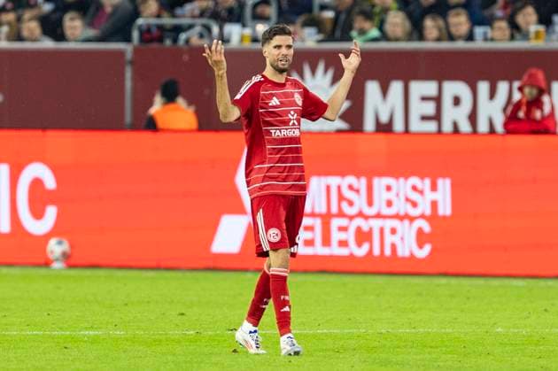 2 Fußball Bundesliga, Fortuna Düsseldorf 1 FC Nürnberg 03 10 2025 Anouar El Azzouzi Fortuna Düsseldorf, 8 hadert 2 Fußball Bundesliga, Fortuna Düsseldorf 1 FC Nürnberg, 8 Spieltag, am 03 10 2025, Merkur Spiel Arena, Düsseldorf DFL regulations prohibit any use of photographs as image sequences and or quasi video Copyright: xBEAUTIFULxSPORTS Meuselx