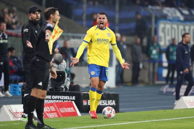 Braunschweig vs Paderborn, 2 BL Braunschweig, 03 10 2025, FOOTBALL Eintracht Braunschweig vs SC Paderborn, 2 BL, Season 2025 26 Fabio Di Michele Sanchez Eintracht Braunschweig Braunschweig