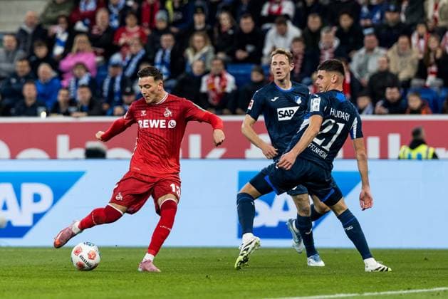 1 Soccer Bundesliga TSG 1899 Hoffenheim 1 FC Köln 03 10 2025 Said El Mala 1 FC Köln, 13 scores the 0 1, goal 1 Soccer Bundesliga, TSG 1899 Hoffenheim 1 FC Köln, Sinsheim, PREZERO Arena on 03 10 2025 DFL REGULATIONS PROHIBIT ANY USE OF PHOTOGRAPHS AS IMAGE SEQUENCES AND OR QUASI VIDEO Copyright: xBEAUTIFULxSPORTS Wunderlx