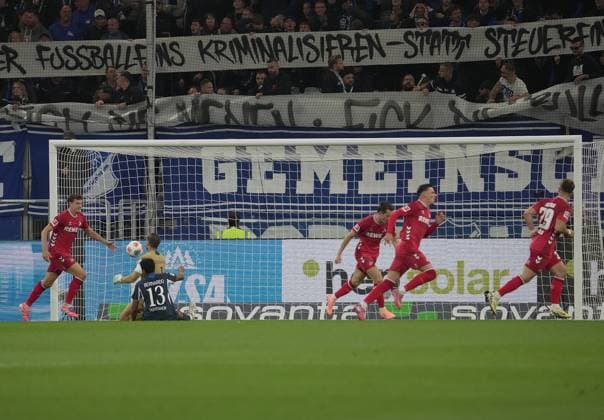GER, 1 FBL, TSG Hoffenheim vs 1 FC Köln 03 10 2025, PreZero Arena, Sinsheim, GER, 1 FBL, TSG Hoffenheim vs 1 FC Köln , in the picture Said El Mala Köln is happy about the goal to 0 1 DFL regulations prohibit any use of photographs as image sequences and or quasi video nordphotoxGmbHx xBratic nph00250