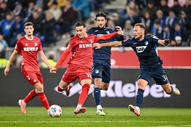 SaÃ¯d El Mala (1. FC Köln) und Vladimir Coufal (1899 Hoffenheim) im Zweikampf waehrend des spiels der Bundesliga zwischen TSG Hoffenheim und 1. FC Köln, PreZero Arena am 03. October 2025 in Sinsheim, Deutschland. (Foto von Harry Langer DeFodi Images) +++ SaÃ¯d El Mala (1. FC Köln) und Vladimir Coufal (1899 Hoffenheim) battle for the ball during the Bundesliga match between TSG Hoffenheim and 1. FC Köln at PreZero Arena on October 3, 2025 in Sinsheim, Germany. (Photo by Harry Langer DeFodi Images) DFL regulations prohibit any use of photographs as image sequences and or quasi-video. (Photo by Harry Langer DeFodi Images) DFL regulations prohibit any use of photographs as image sequences and or quasi-video. Saï¯d El Mala 1 FC Köln and Vladimir Coufal 1899 Hoffenheim in a duel during the Bundesliga match between TSG Hoffenheim and 1 FC Köln, PreZero Arena on 03 October 2025 in Sinsheim, Germany Photo by Harry Langer DeFodi Images Saï¯d El Mala 1 FC Köln and Vladimir Coufal 1899 Hoffenheim battle for the ball during the Bundesliga match between TSG Hoffenheim and 1 FC Köln at PreZero Arena on October 3, 2025 in Sinsheim, Germany Photo by Harry Langer DeFodi Images DFL regulations prohibit any use of photographs as image sequences and or quasi video Photo by Harry Langer DeFodi Images DFL regulations prohibit any use of photographs as image sequences and or quasi video