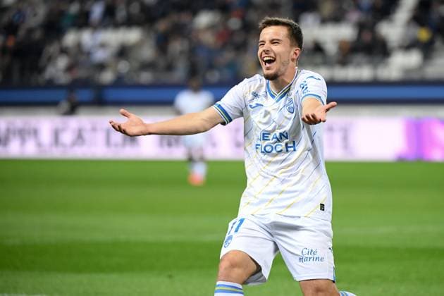 Paris FC v FC Lorient - Ligue 1 McDonald s 2025 2026 11 Theo LE BRIS (fcl) during the Ligue 1 McDonald s match between Paris and Lorient at Stade Jean Bouin on October 3, 2025 in Paris, France. Paris France  Copyright: xFEPx 776348148