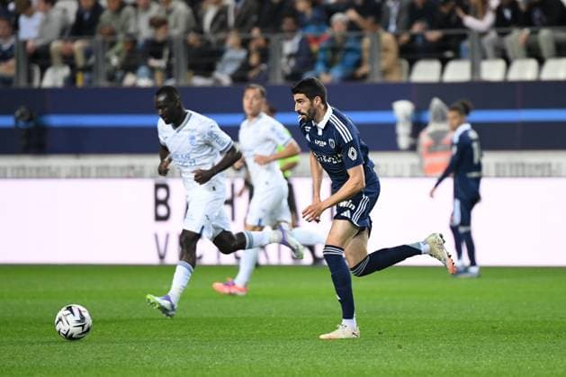 Paris FC v FC Lorient - Ligue 1 McDonald s 2025 2026 33 Pierre LEES MELOU (pfc) during the Ligue 1 McDonald s match between Paris and Lorient at Stade Jean Bouin on October 3, 2025 in Paris, France. Paris France  Copyright: xFEPx 776348148