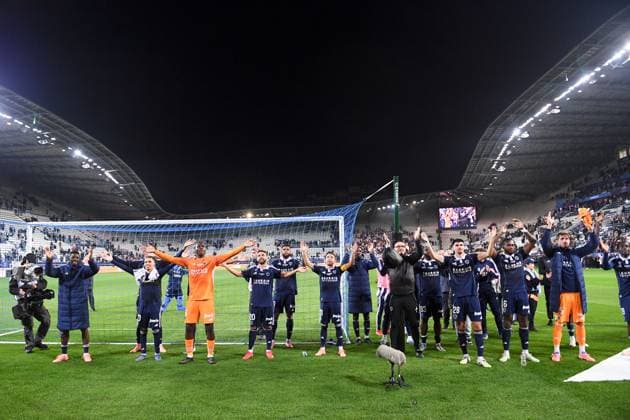 Paris FC v FC Lorient - Ligue 1 McDonald s 2025 2026 Equipe de football du Paris Fc PFC during the Ligue 1 McDonald s match between Paris and Lorient at Stade Jean Bouin on October 3, 2025 in Paris, France. Paris France  Copyright: xFEPx 776348148