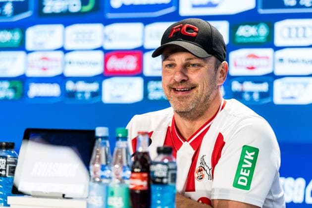 1 Soccer Bundesliga TSG 1899 Hoffenheim 1 FC Köln 03 10 2025 Lukas Kwasniok Coach 1 FC Köln during the press conference 1 Soccer Bundesliga, TSG 1899 Hoffenheim 1 FC Köln, Sinsheim, PREZERO Arena on 03 10 2025 DFL REGULATIONS PROHIBIT ANY USE OF PHOTOGRAPHS AS IMAGE SEQUENCES AND OR QUASI VIDEO Copyright: xBEAUTIFULxSPORTS Wunderlx