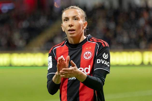 Google Pixel Womens Bundesliga Eintracht Frankfurt FC Carl Zeiss Jena, 03 10 2025 Elisa Senß Senss Eintracht Frankfurt 6 , clipping, portrait portrait, Eintracht Frankfurt FC Carl Zeiss Jena, Frankfurt, Stadion am Brentanobad, 3 10 2025 Copyright: xBEAUTIFULxSPORTS Gawlikx