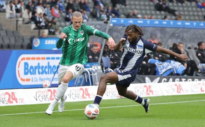Football, 2. BL, Hertha BSC - Preußen Münster