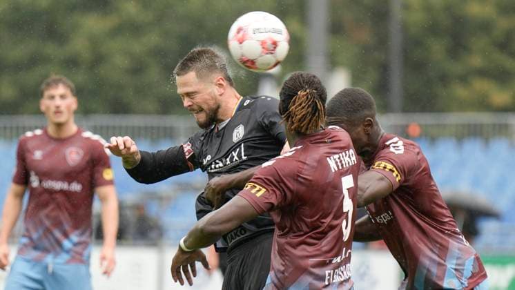 Football, RL Nord, SC Weiche Flensburg 08 - SV Meppen