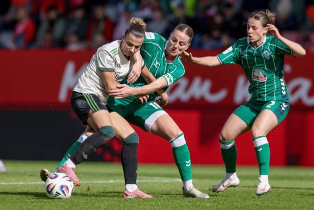 Football, Women, 1st BL, FC Bayern Munich - SV Werder Bremen