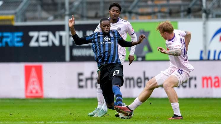 Football, 3rd division, Waldhof Mannheim - VfL Osnabrück