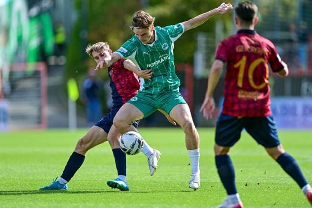 Football, RL Bayern, SpVgg Unterhaching - SpVgg Greuther Fürth II
