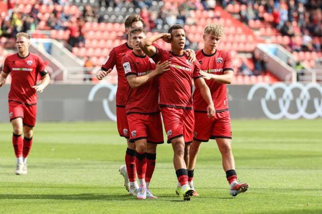 3 Liga FC Ingolstadt 04 SSV Ulm Goal Cheer Goal 1 0 Marcel Costly 22, FCI Frederik Christensen 11, FCI Gustav Christensen 24, FCI Max Plath 14 FCI Simon Lorenz 32, FCI 3 Liga FC Ingolstadt 04 Season 2025 2026 SSV Ulm
