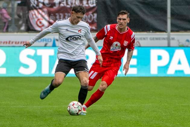 Football, RL Nordost, Hallescher FC - ZFC Meuselwitz