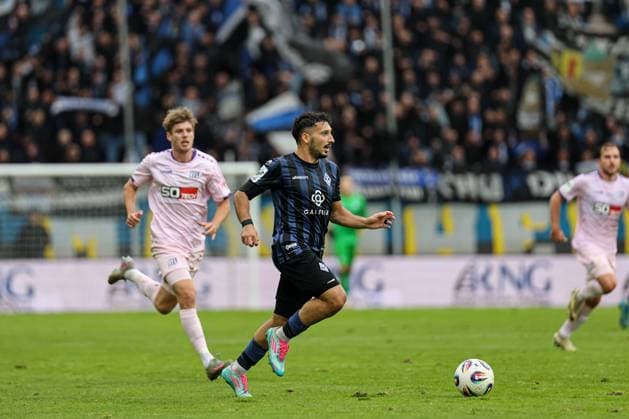 Arianit Ferati SV Waldhof Mannheim, 10 at SV Waldhof Mannheim VfL Osnabrueck on 04 10 25 at Carl Benz Stadion, Mannheim xamx Photo Alfio Marino Copyright: