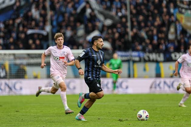 Arianit Ferati SV Waldhof Mannheim, 10 at SV Waldhof Mannheim VfL Osnabrueck on 04 10 25 at Carl Benz Stadion, Mannheim xamx Photo Alfio Marino Copyright: