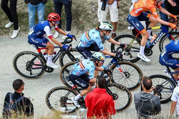 Cycling, European Road Cycling Championships in Drome-Ardeche, women, road race