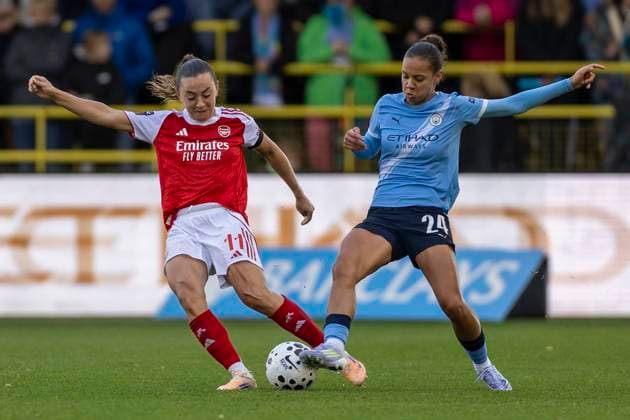 Football, England, Women, Manchester City - FC Arsenal