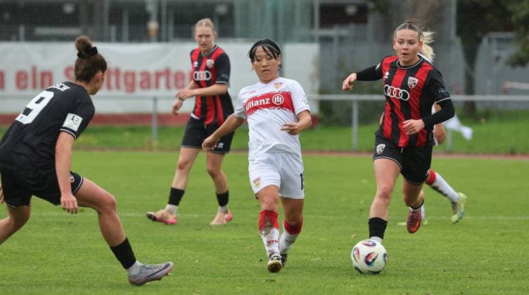Stuttgart , Soccer 2 Bundesliga , VfB Stuttgart Women vs FC Ingolstadt 04 , center Yuka Hirano VfB