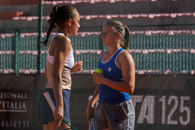 Semifinal double Amina Anshba and Madeleine Brooks vs Federica Urgesi and Aurora Zantedeschi during the Internazionali di Calabria 2025 WTA, Tennis Damen 125 tennis match at Chiappetta Village, Rende (Cosenza), Italy.  Copyright: xFrancescoxFarina IPAxSportx xipa-agency.netx xx IPA_66128959 IPA_Agency_IPA66128959