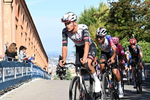 04-10-2025 Giro Dell emilia; 2025, Uae Team Emirates - Xrg; Del Toro Romero, Isaac; Bologna - San Luca; 