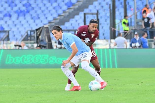 Lazioâ??s Matteo Cancellieri during the Italian Football Championship League A 2025 2026 match between SS Lazio vs Torino FC at the Olimpic Stadium in Rome on 04 October 2025.  Copyright: xFabrizioxCorradetti IPAxSportx xipa-agency.netx xx IPA_66129595 IPA_Agency_IPA66129595