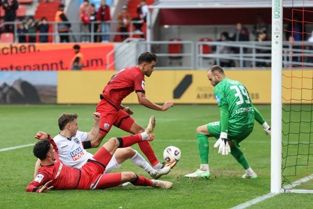 3 Liga FC Ingolstadt 04 SSV Ulm Scoring chance missed Ortag Christian 39 Ulm Fredrik Carlsen 8, FCI Davide Sekulovic 33, FCI 3 Liga FC Ingolstadt 04 Season 2025 2026 SSV Ulm