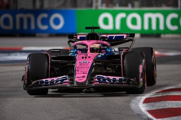 Formula 1 GP Singapore Saturday, 04 10 2025 Pierre Gasly 10, BWT Alpine F1 Team Formula 1 GP Singapore Saturday, 04 10 2025 Copyright: xBEAUTIFULxSPORTS Erlhofx