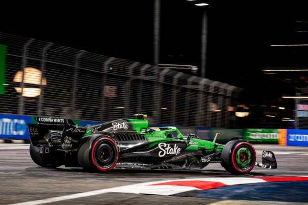 Formula 1 GP Singapore Saturday, 04 10 2025 Gabriel Bortoleto 5, Stake F1 Team Kick Sauber Formula 1 GP Singapore Saturday, 04 10 2025 Copyright: xBEAUTIFULxSPORTS Erlhofx