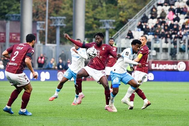 Football, Italy, FC Metz - Olympique Marseille