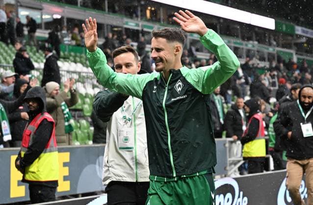 GER, 1 FBL, SV Werder Bremen vs FC St Pauli 04 10 2025, wohninvest Weserstadion, Bremen, GER, 1 FBL, SV Werder Bremen vs FC St Pauli in picture picture shows Final score 1 0 Marco Friedl SV Werder Bremen 32 nordphotoxGmbHx xKokenge nph00001