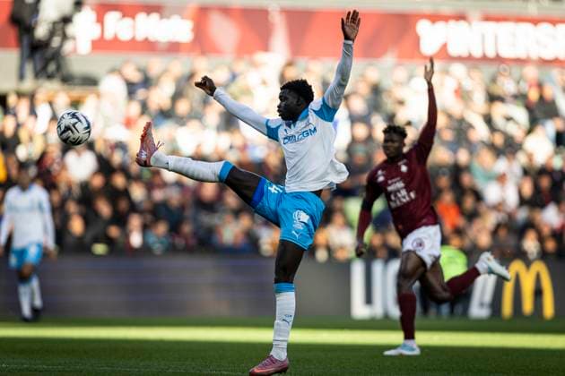 FOOTBALL: Ligue 1 Metz vs Marseille. 04 10 2025 stade saint-symphorien Igor Paixao 14  Copyright: xelyxandroxcegarrax