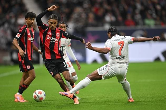 Football, 1. BL, Eintracht Frankfurt - FC Bayern Munich