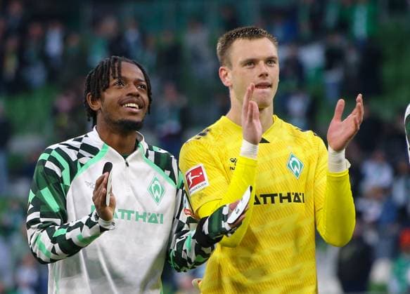 Germany Soccer Bundesliga 2025 26, 6 Matchday SV Werder Bremen vs FC St Pauli Weserstadion Stadion Bremen Samuel Mbangula SV Werder Bremen, 7 Bremen Copyright: xAymanxAlahmedx
