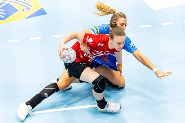 04 10 2025, GER, Handball, Women, Season 2025 2026, Alsco 1 Bl, 4 Matchday, Thueringer HC Sport Union Neckarsulm Luca Farago Thueringer HC,19 99947 Bad Langensalza Salza Halle Sporthalle Mehrz Thüringen Germany