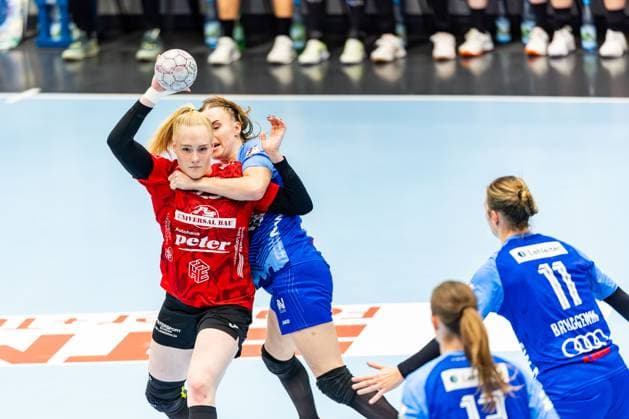 04 10 2025, GER, Handball, Women, Season 2025 2026, Alsco 1 Bl, 4 Matchday, Thueringer HC Sport Union Neckarsulm Johanna Reichert Thueringer HC,29 99947 Bad Langensalza Salza Halle Sporthalle Mehrz Thüringen Germany