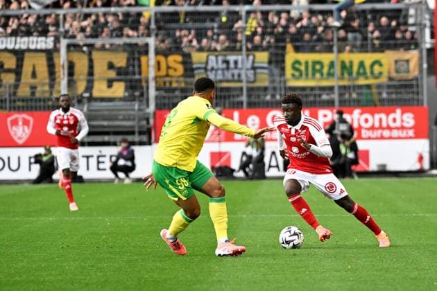 Football, France, Stade Brest - FC Nantes
