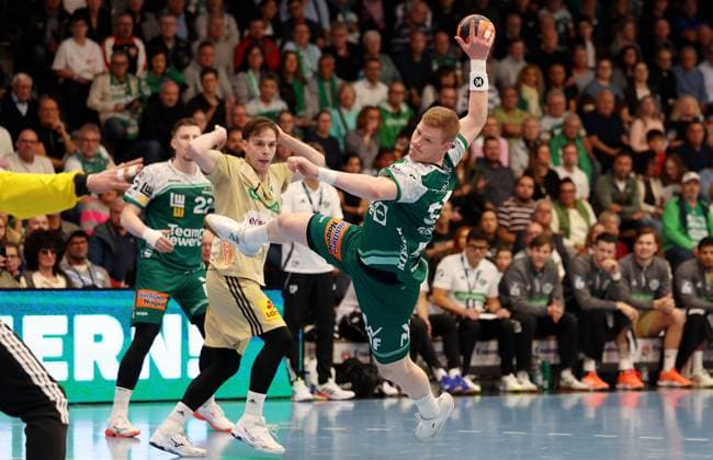 BAU 04 10 2025 Göppingen Handball Frisch Auf Göppingen vs TSV Hannover Burgdorf, Ymir Örn Gislason Göppingen