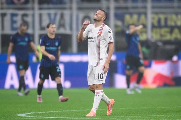 FC Internazionale v US Cremonese - Serie A Jamie Vardy of US Cremonese looks dejected during the Serie A football match between FC Internazionale and US Cremonese. Milan Italy Copyright: xNicolòxCampox