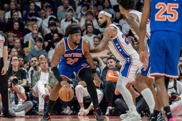 Basketball, NBA Global Games Abu Dhabi, New York Knicks - Philadelphia 76ers