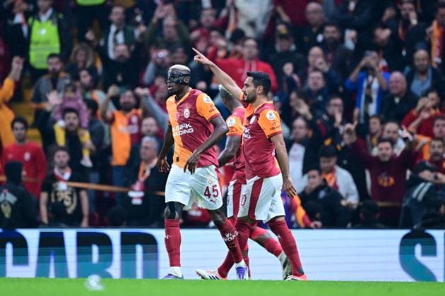 Galatasaray v Besiktas - Turkish Super Lig ISTANBUL, TURKIYE - OCTOBER 4: Ilkay Gundogan of Galatasaray celebrates after scoring a goal during Turkish Super Lig week 8 football match between Galatasaray and Besiktas at RAMS Park in Istanbul, Turkiye on October 4, 2025. Abdulhamid Hosbas Anadolu Istanbul Turkey. Editorial use only. Please get in touch for any other usage.  Copyright: x2025xAnadoluxAbdulhamidxHosbasx